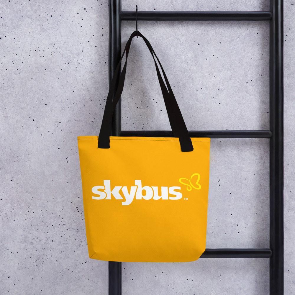 Skybus Airlines Orange Tote bag