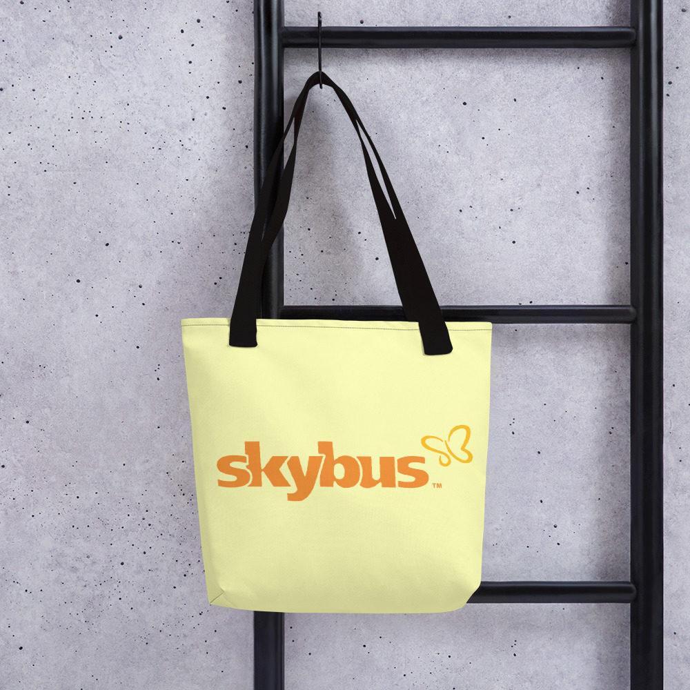 Skybus Airlines Yellow Tote bag