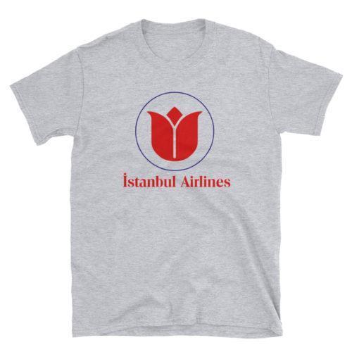 Istanbul Airlines Big Logo Gildan 64000 Unisex Softstyle T-Shirt