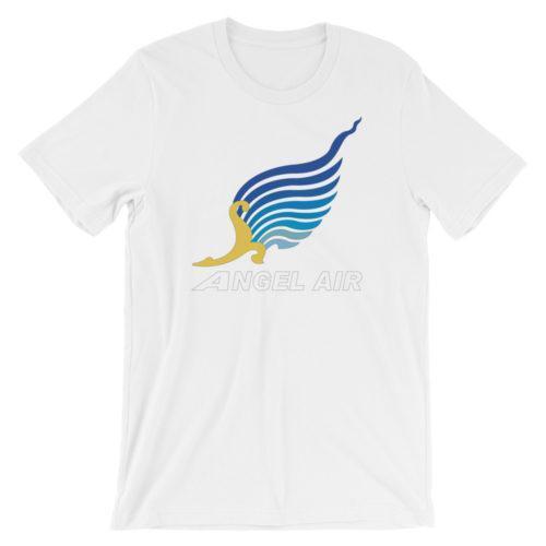 Angel Airlines Alternate Logo Bella + Canvas 3001 Unisex T-Shirt