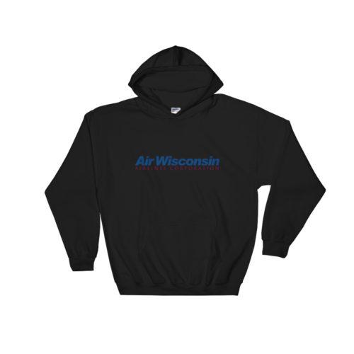 Air Wisconsin Gildan 18500 Unisex Heavy Blend Hooded Sweatshirt