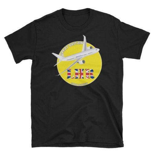World Airports LHR London Heathrow Gildan 64000 Unisex Softstyle T-Shirt