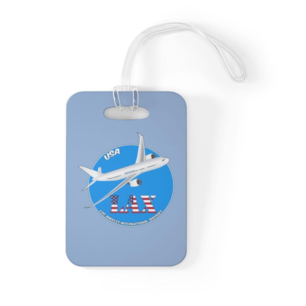 LAX Los Angeles International Airport Airliner Bag Tag