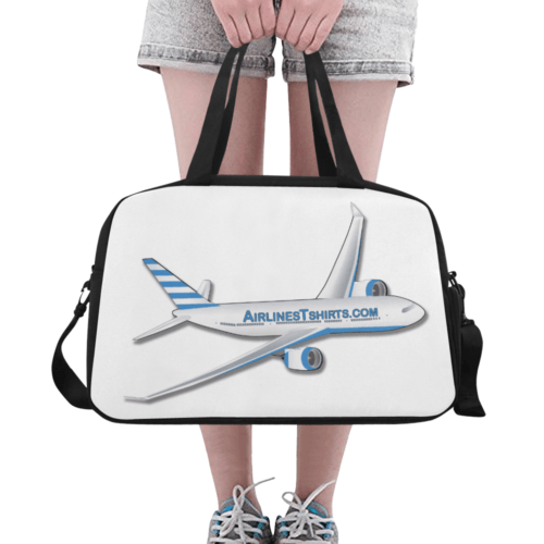 airlinestshirt logo Tote And Cross-body Travel Bag (white)
