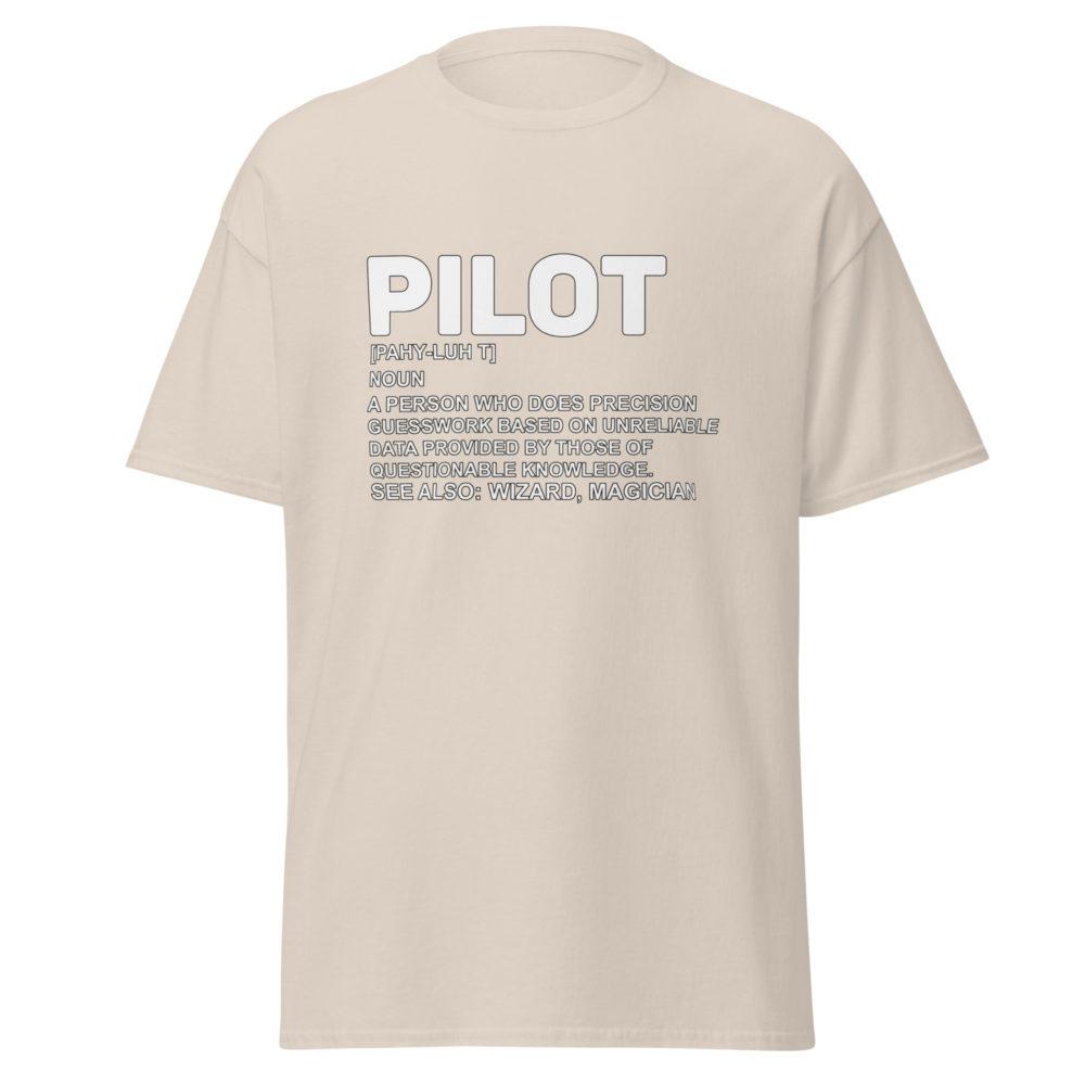 Pilot's definition Men's classic tee