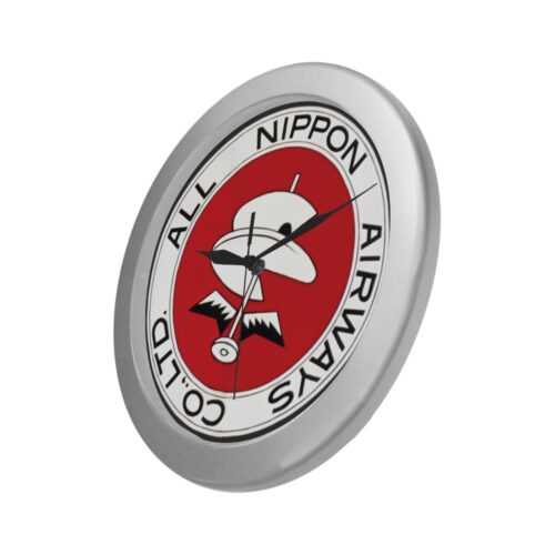 All Nippon Airways Silver Color Wall Clock Alternative view of All Nippon Airways Silver Color Wall Clock