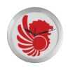 Thai Lion Air Silver Color Wall Clock
