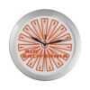 Air California Silver Color Wall Clock