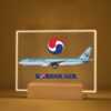 Korean Air Acrylic Print with Light Base