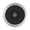 Jet Engine Wall Clock v2 Silver Color
