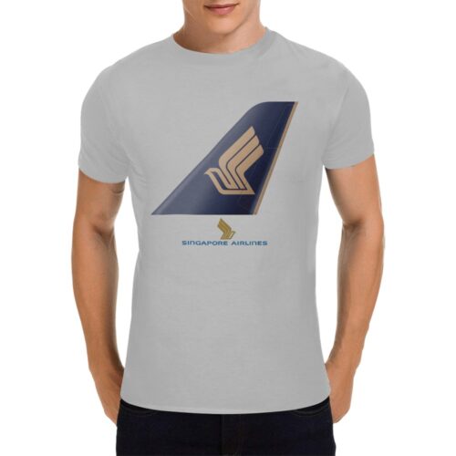 Singapore Airlines Men's T-Shirt in USA Size Alternative view of Singapore Airlines Men's T-Shirt in USA Size