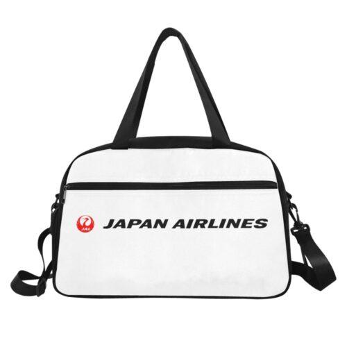 JAL Jazpan AirLines Vintage Logo Fitness Travel Cabin Bag Alternative view of JAL Jazpan AirLines Vintage Logo Fitness Travel Cabin Bag