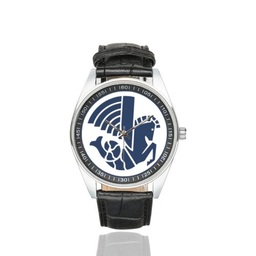 Air France 1933 Vintage Logo Casual Faux Leather Strap Watch Alternative view of Air France 1933 Vintage Logo Casual Faux Leather Strap Watch