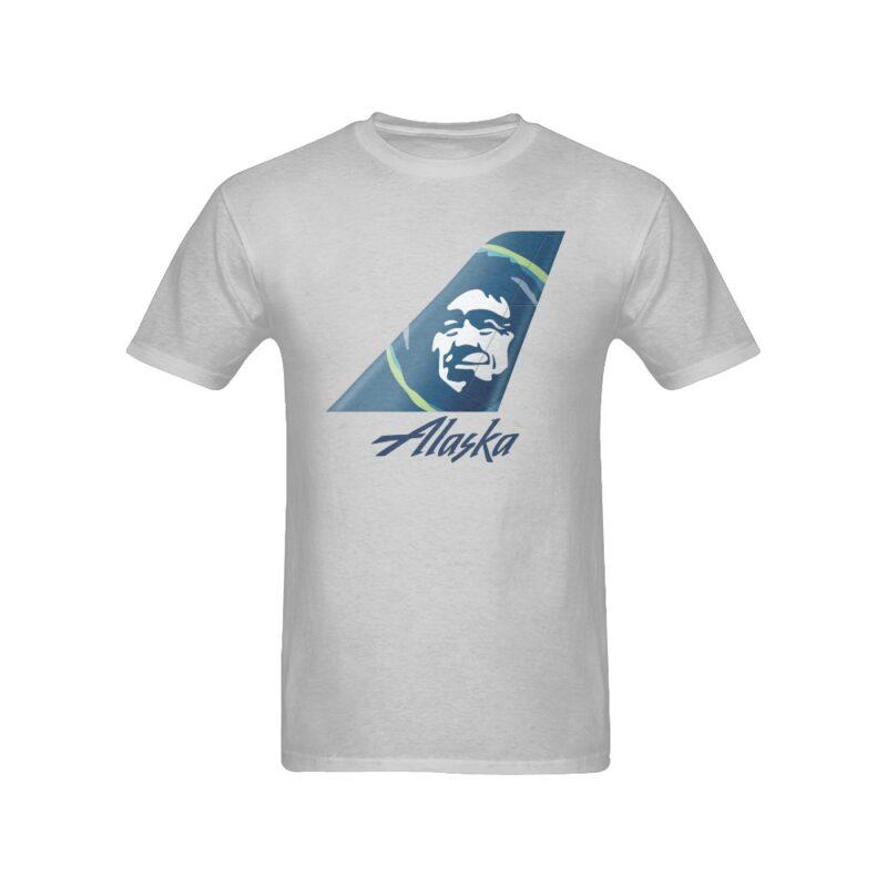 Alaska Airlines Men's T-Shirt in USA Size