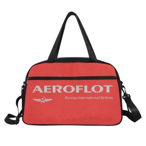 Aeroflot Red Vintage Logo Fitness Travel Cabin Bag Alternative view of Aeroflot Red Vintage Logo Fitness Travel Cabin Bag
