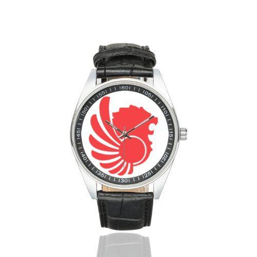 Thai Lion Air Logo Casual Faux Leather Strap Watch Alternative view of Thai Lion Air Logo Casual Faux Leather Strap Watch
