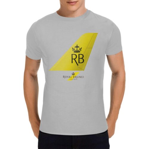 Royal Brunei Airlines Men's T-Shirt in USA Size Alternative view of Royal Brunei Airlines Men's T-Shirt in USA Size