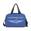 Aeroflot Blue Vintage Logo Fitness Travel Cabin Bag
