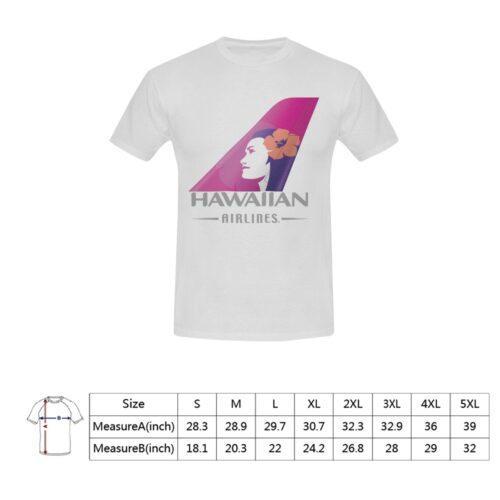 Hawaiian Airlines Men's T-Shirt in USA Size