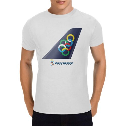 Olympic Airlines Men's T-Shirt in USA Size