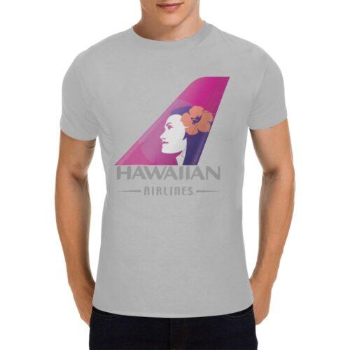 Hawaiian Airlines Men's T-Shirt in USA Size Alternative view of Hawaiian Airlines Men's T-Shirt in USA Size