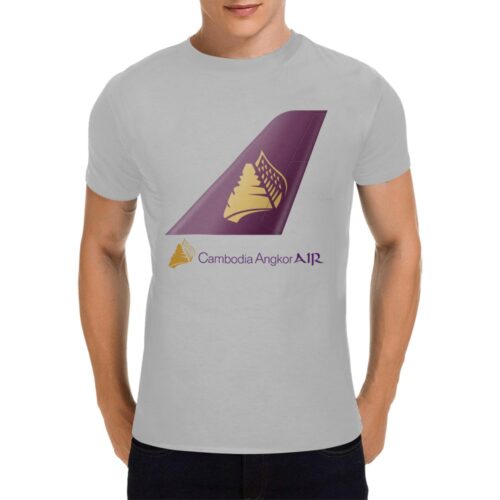 Cambodia Angkor Air Men's T-Shirt in USA Size Alternative view of Cambodia Angkor Air Men's T-Shirt in USA Size