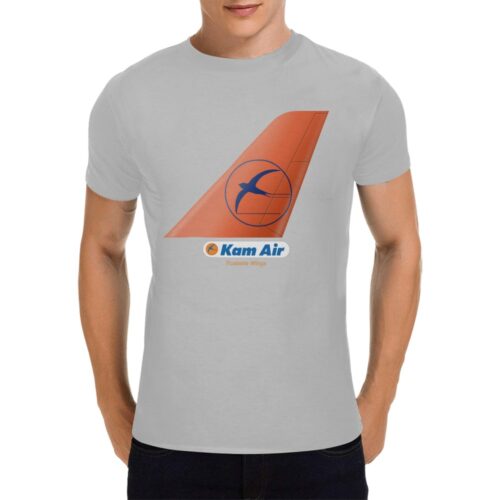 Kam Air Men's T-Shirt in USA Size Alternative view of Kam Air Men's T-Shirt in USA Size