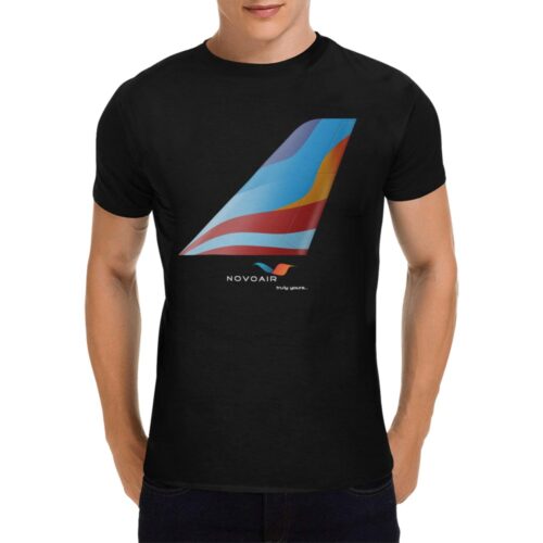 NovoAir Aviation Airline Tee, black