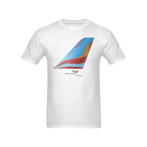 NovoAir Aviation Airline Tee, white