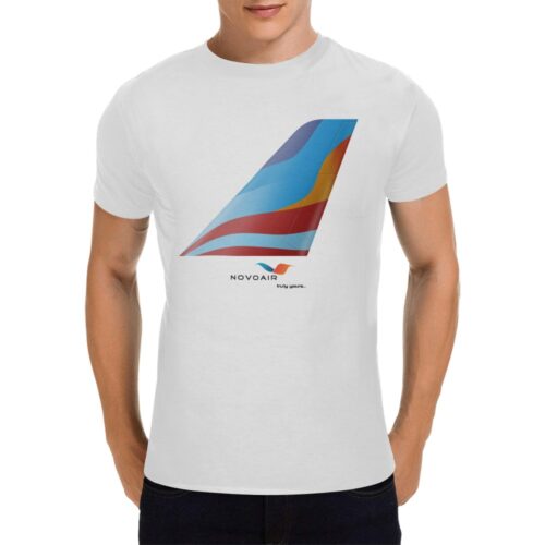NovoAir Aviation Airline Tee, white