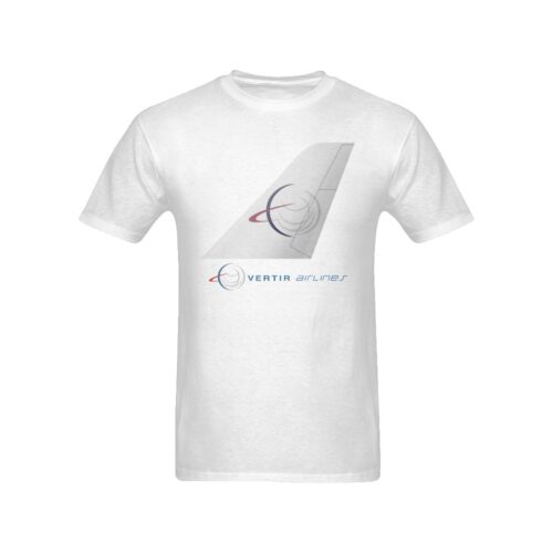 Vertir Airlines Aviation Airline Tee, white