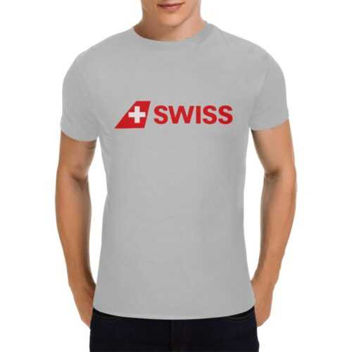 Swiss Men's T-Shirt in USA Size Alternative view of Swiss Men's T-Shirt in USA Size