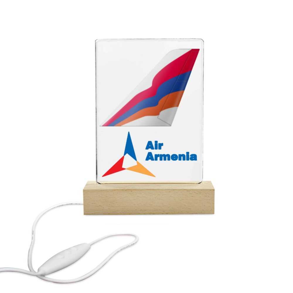 Air Armenia Acrylic Print with Dynamic 7-Color Lighting