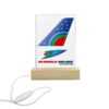 US-Bangla Airlines Acrylic Print with Dynamic 7-Color Lighting