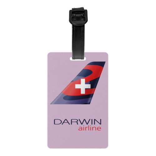 Darwin Airline Airlines Logo PVC Luggage Tag Alternative view of Darwin Airline Airlines Logo PVC Luggage Tag