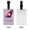 Darwin Airline Airlines Logo PVC Luggage Tag
