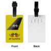 Air Burkina Airlines Black Tail Logo PVC Luggage Tag