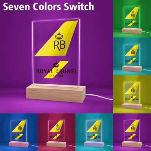 Royal Brunei Acrylic Print with Dynamic 7-Color Lighting Alternative view of Royal Brunei Acrylic Print with Dynamic 7-Color Lighting