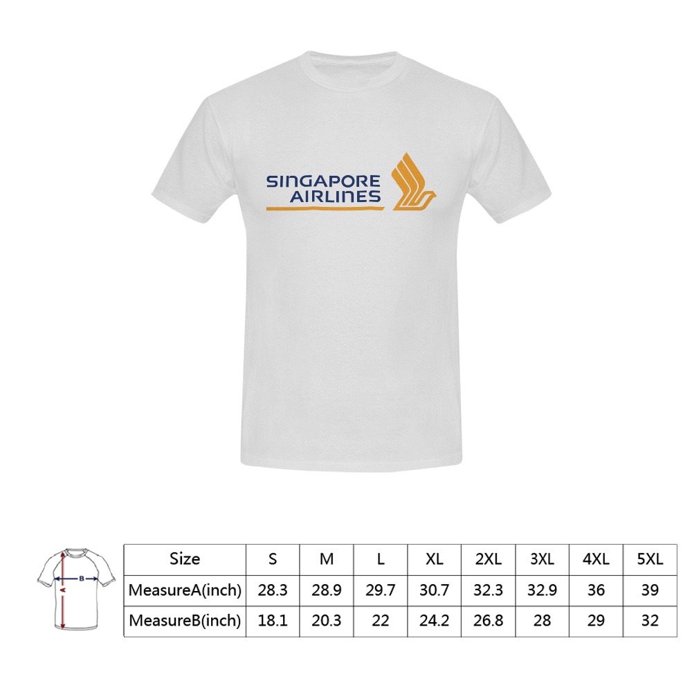 Singapore Airlines Men's T-Shirt in USA Size Singapore Airlines Men's T-Shirt in USA Size - Image 13