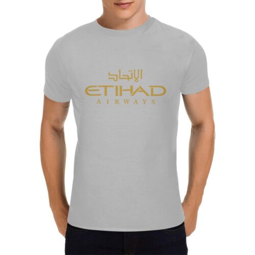 Etihad Airways Men's T-Shirt in USA Size Alternative view of Etihad Airways Men's T-Shirt in USA Size