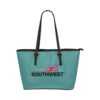 Southwest Airlines PU Leather Tote Bag Large