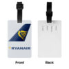 Ryanair Airlines Logo PVC Luggage Tag