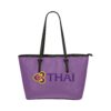 Thai Airways New Colors PU Leather Tote Bag Large