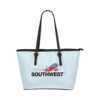 Southwest Airlines v2 PU Leather Tote Bag Large