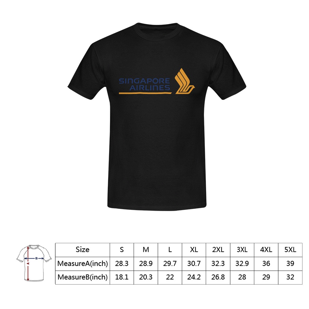 Singapore Airlines Men's T-Shirt in USA Size Singapore Airlines Men's T-Shirt in USA Size - Image 8