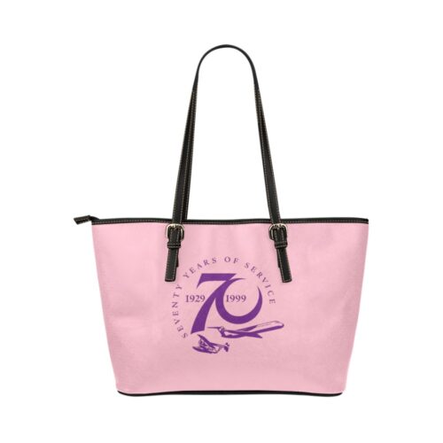 Hawaiian Airlines Anniversary PU Leather Tote Bag Large Alternative view of Hawaiian Airlines Anniversary PU Leather Tote Bag Large