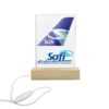 Safi Airways Acrylic Print with Dynamic 7-Color Lighting
