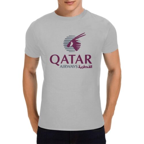 Qatar Airways Men's T-Shirt in USA Size Alternative view of Qatar Airways Men's T-Shirt in USA Size