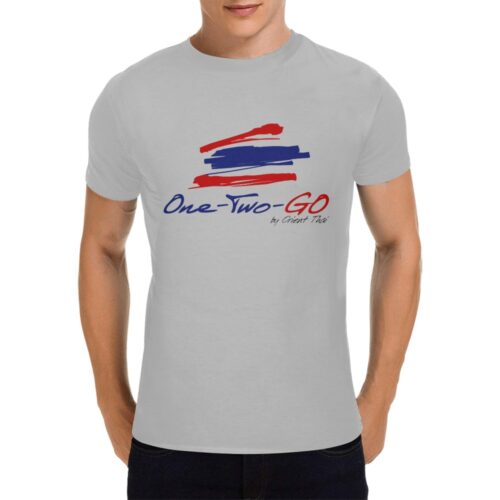 One-Two-Go Men's T-Shirt in USA Size Alternative view of One-Two-Go Men's T-Shirt in USA Size