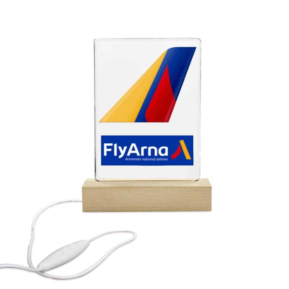 Fly Arna Acrylic Print with Dynamic 7-Color Lighting